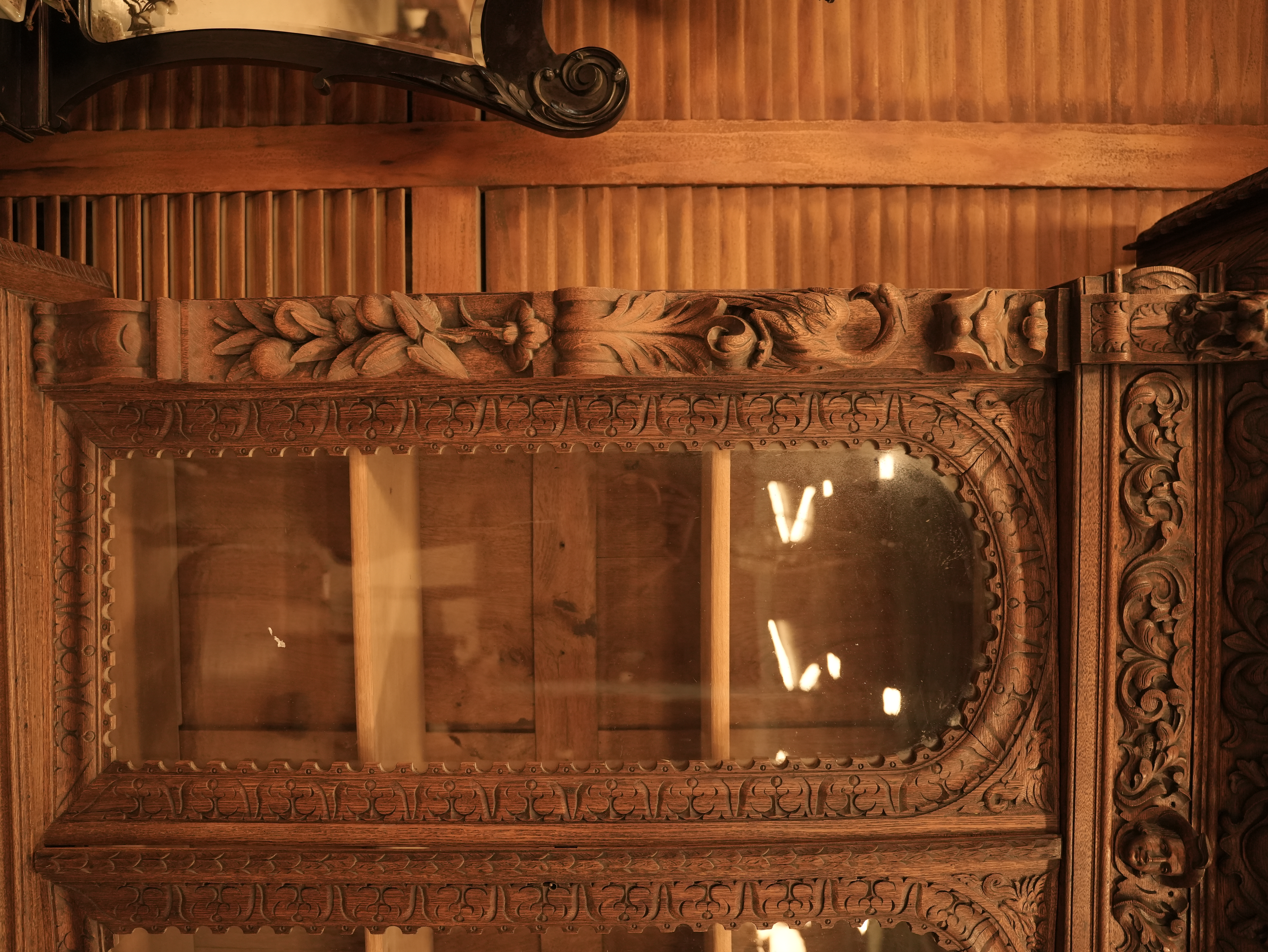 French Oak Buffet view 2