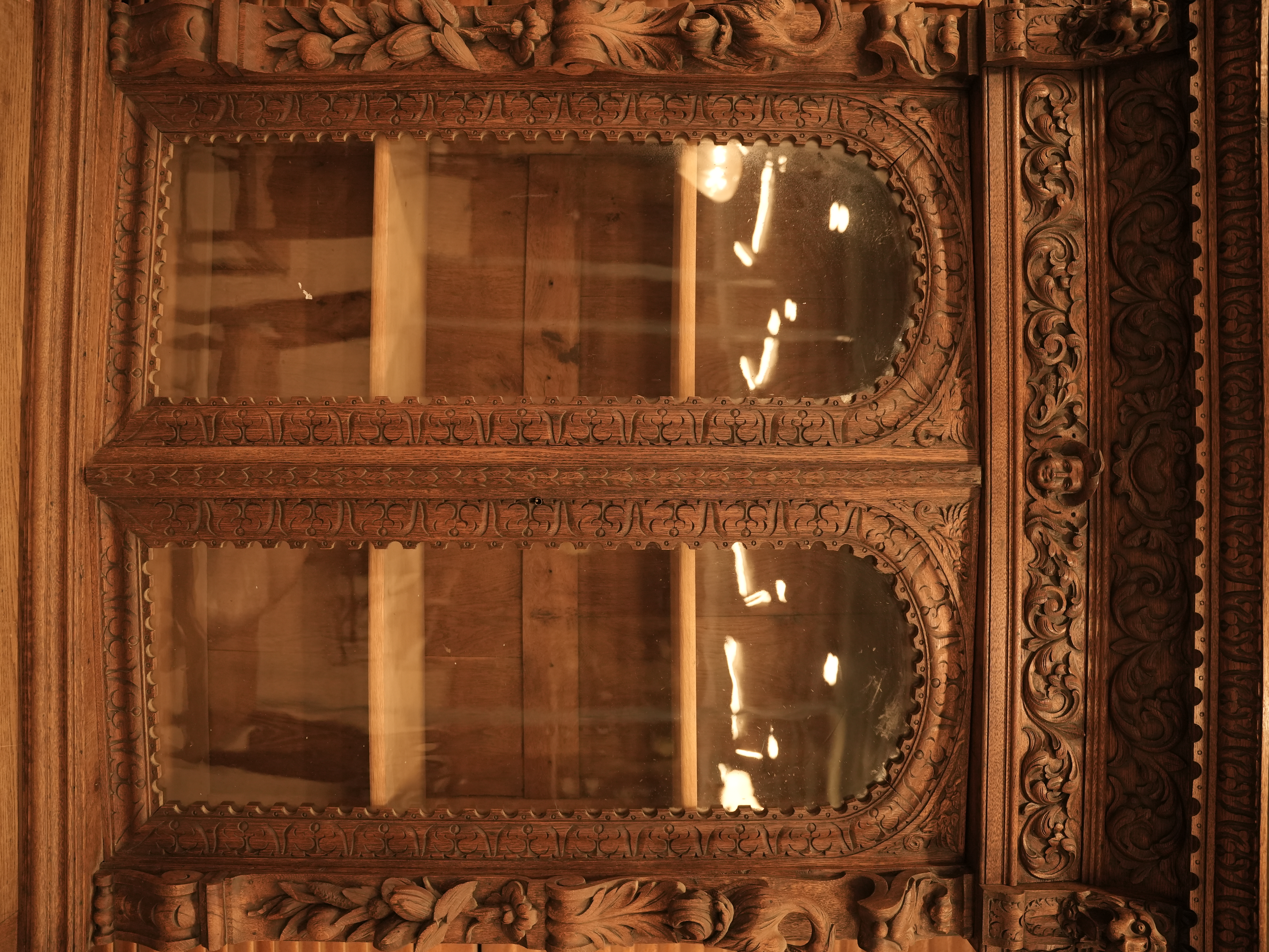 French Oak Buffet view 3