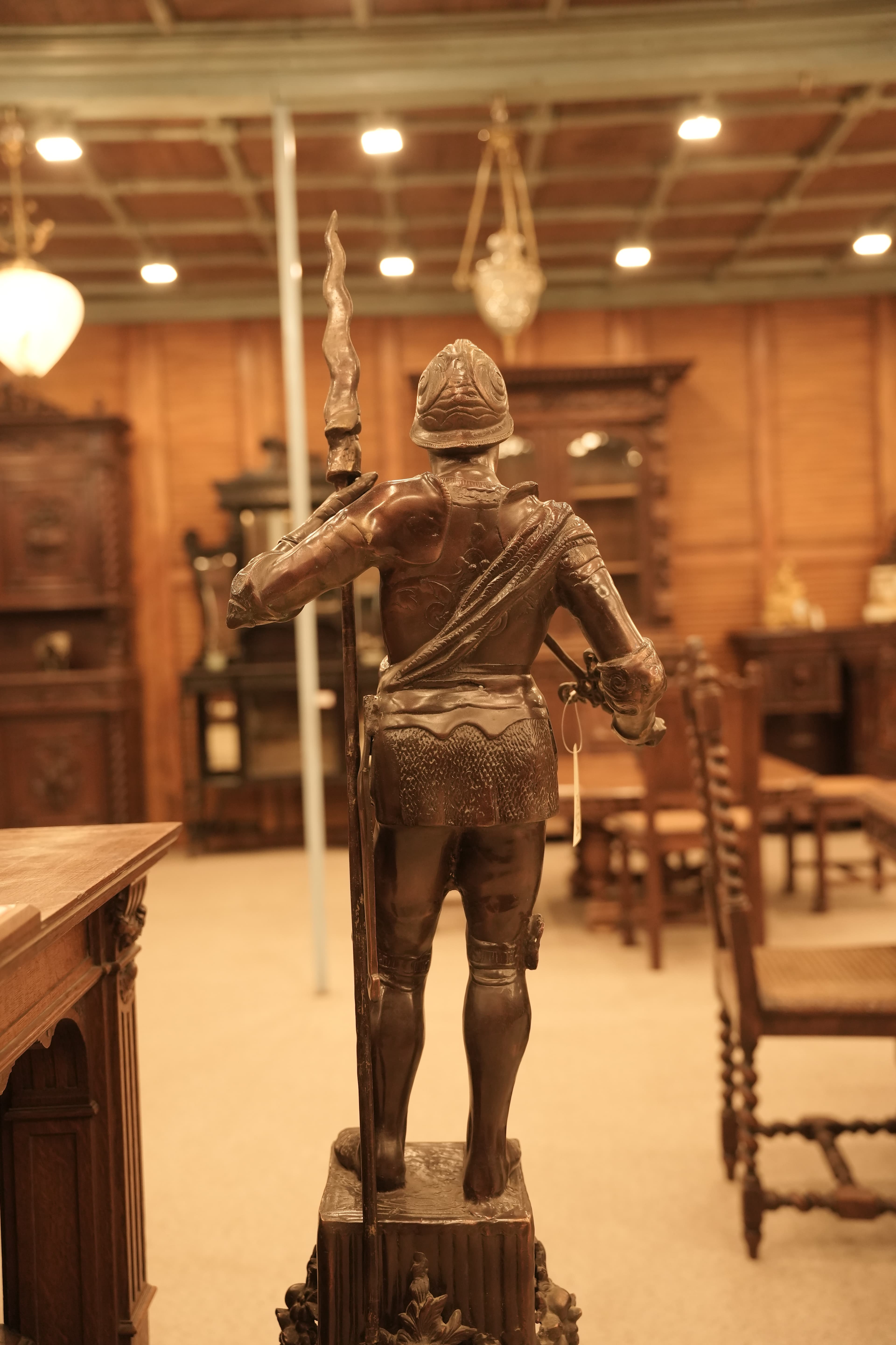 Antique interior gallery showcase